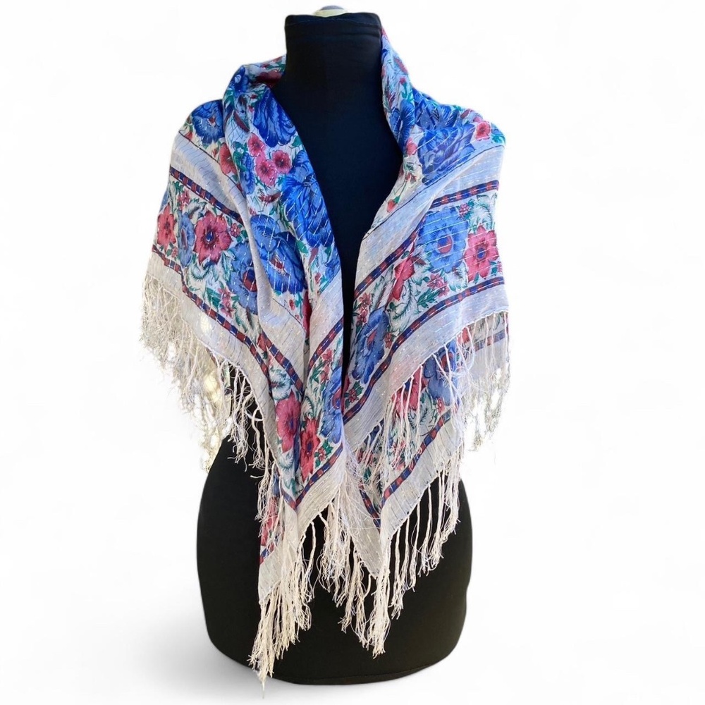 Floral Multi Color Scarf